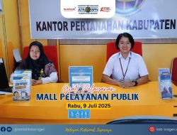 Dekatkan Layanan, Kantor Pertanahan Sragen Hadir di MPP untuk Warga Selasa, 9 Juli 2025