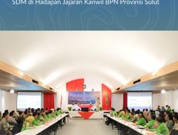 Hadapi Tiga Tantangan, Menteri Nusron Sampaikan Soal Penguatan Sistem dan SDM di Hadapan Jajaran Kanwil BPN Provinsi Sulut