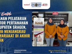 Layanan PELATARAN Kantor Pertanahan Kabupaten Sragen, Upaya Menjangkau Masyarakat di Akhir Pekan