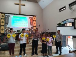 Satlantas Polresta Pati Sosialisasi Safety Riding di PPA “Sinar Kasih” GITJ Mencolo Juwana