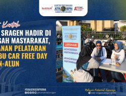 BPN Sragen Hadir di Tengah Masyarakat, Layanan PELATARAN Serbu Car Free Day Alun-Alun