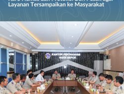 Lakukan Penguatan Strakom di Kantah Kota Depok, Karo Humas dan Protokol Beri Pesan agar Layanan Tersampaikan ke Masyarakat