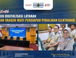 Menuju Digitalisasi Layanan: Kantah Sragen Ikuti Persiapan Peralihan Elektronik