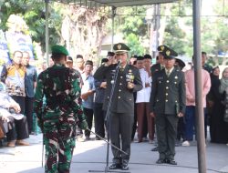 Dandim 0732/Sleman Pimpin Upacara Pemakaman Militer