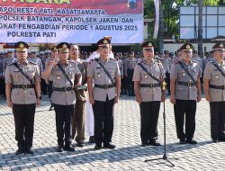 Rotasi Pejabat dan Kenaikan Pangkat di Polresta Pati, Kapolresta Dorong Akselerasi Kinerja