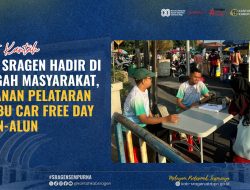 BPN Sragen Hadir di Tengah Masyarakat, Layanan PELATARAN Serbu Car Free Day Alun-Alun