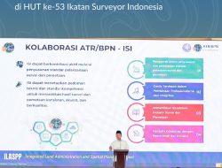 Menteri Nusron Bicarakan Soal Pentingnya Akurasi Peta di HUT ke-53 Ikatan Surveyor Indonesia