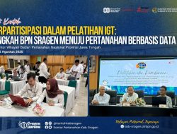 BPN Sragen Gelar Monitoring dan Pembinaan Rutin untuk Tenaga Outsourcing