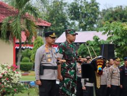 Kapolresta Pati Pimpin Apel Kesiapan: Tuntut Pengamanan Humanis dan Soliditas Lintas Instansi