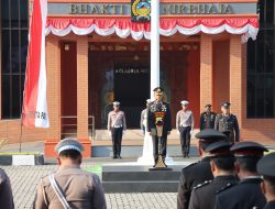 Polresta Pati Gelar Upacara Bendera HUT ke-80 RI Berlangsung Khidmat