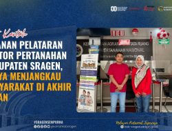 Layanan PELATARAN Kantor Pertanahan Kabupaten Sragen, Upaya Menjangkau Masyarakat di Akhir Pekan