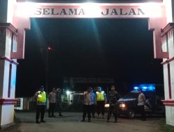 Polsek Wedarijaksa–TNI Gelar Patroli Sinergitas, Warga Beri Dukungan Penuh