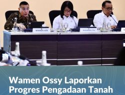 Wamen Ossy Laporkan Progres Pengadaan Tanah untuk Huntap Warga Terdampak Erupsi Gunung Lewotobi Laki-laki ke Menko PMK