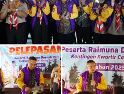 Bupati Pati Lepas Kontingen Kwarcab ke Raida XIII Kwarda Jateng