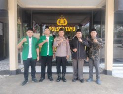 Polsek Tayu Didatangi Tokoh Ansor, Tegaskan Dukungan Jaga Kamtibmas Pasca Unjuk Rasa