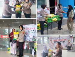 Polresta Pati Gelar Gerakan Pangan Murah, Salurkan 6 Ton Beras SPHP Pasca Demo 13 Agustus