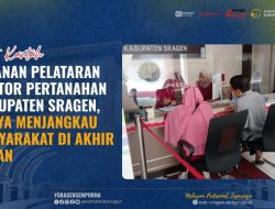 Layanan PELATARAN Kantor Pertanahan Kabupaten Sragen, Upaya Menjangkau Masyarakat di Akhir Pekan