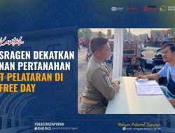 *BPN Sragen Dekatkan Layanan Pertanahan Lewat PELATARAN di Car Free Day