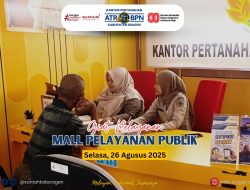 Dekatkan Layanan, Kantor Pertanahan Sragen Jemput Bola di Mall Pelayanan Publik