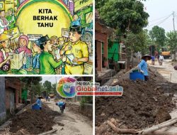Pengerjaan Jalan Poros Srikaton-Kayen Tanpa Adanya Papan Informasi, Warga sekitar Bertanya-Tanya…?!