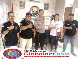 “Jalin Kemitraan” Awak Media Globalnet.Asia  bersilahturahmi Ke Kabid Humas Polda Jateng