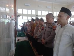 Polresta Pati Gelar Sholat Gaib, Doakan Korban Demo di DPR