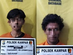 Baterai Raib, Pelaku Dibekuk!” Polsek Kampar Sikat Pencuri Baterai Mobil di Simpang Petai, Korban Rugi Jutaan!