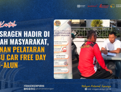 BPN Sragen Hadir di Tengah Masyarakat, Layanan PELATARAN Serbu Car Free Day Alun-Alun Minggu, 31 Agustus 2025