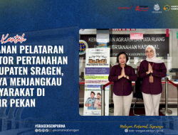 Layanan PELATARAN Kantor Pertanahan Kabupaten Sragen, Upaya Menjangkau Masyarakat di Akhir Pekan Sabtu, 20 September 2025