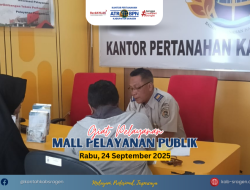 Dekatkan Layanan, Kantor Pertanahan Sragen Jemput Bola di Mall Pelayanan Publik | Rabu, 24 September 2025