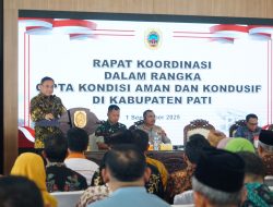 Bupati Hadiri Rakor Cipta Kondisi Aman Kondusif di Kabupaten Pati