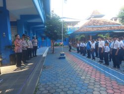 Polresta Pati Kunjungi SMP se Pati, Imbau Jangan Terprovokasi Aksi Demo Anarkis