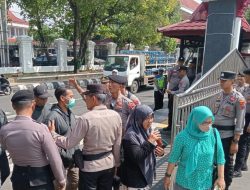 Polresta Pati Amankan Jalannya Rapat Pansus Hak Angket DPRD, 105 Personel Diterjunkan
