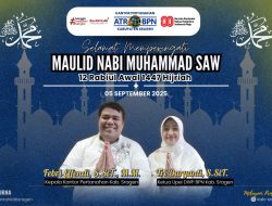 Kepala Kantor Pertanahan Kabupaten Sragen Mengucapkan Selamat Memperingati Maulid Nabi Muhammad SAW