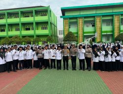 Satlantas Polresta Pati Gelar Edukasi Lalu Lintas Serentak di Sekolah Menengah