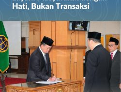 Lantik Pejabat Struktural, Menteri ATR/Kepala BPN: Layani Masyarakat dengan Hati, Bukan Transaksi