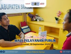 BPN Sragen Hadirkan Layanan Piket di MPP untuk Dekatkan Diri dengan Masyarakat Jumat, 19 September 2025