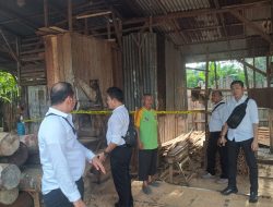 Geger Sawmill Ilegal di Medsos, Polres Kampar Turun Tangan Lakukan Penyelidikan