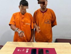 Dua Pelaku Narkoba Ditangkap Polsek Kampar