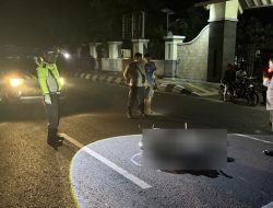 Laka Tunggal di Jalan P. Sudirman Pati, Satu Pengendara Meninggal Dunia