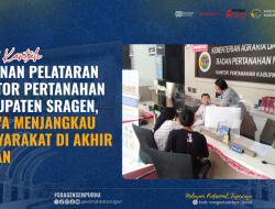 Layanan PELATARAN Kantor Pertanahan Kabupaten Sragen, Upaya Menjangkau Masyarakat di Akhir Pekan Sabtu, 6 September 2025