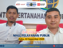 BPN Sragen Hadirkan Layanan Piket di MPP untuk Dekatkan Diri dengan Masyarakat Rabu, 10 September 2025