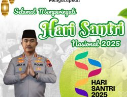 Kapolresta Pati Beserta Staf Mengucapkan Peringati Hari Santri Nasional 2025