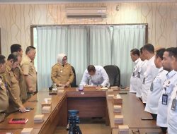 Kalapas Pati Dampingi Kakanwil Jateng dalam Penandatanganan PKS dengan Pemkab Blora
