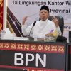 Pembinaan di Kanwil BPN Provinsi Sumsel, Menteri Nusron Tekankan Layanan Pertanahan yang Adaptif bagi Generasi Muda