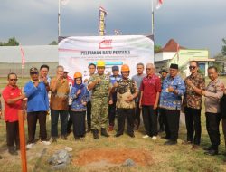 Kodim 0718/Pati Ikut Mensukseskan Pembangunan KDMP Di Wilayah Kab. Pati Dengan Mengikuti Ground Breaking Pembangunan KDMP