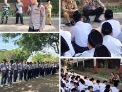 Cegah Provokasi Ajakan Demo, Kapolsek Wedarijaksa Binluh Ke SMP & SMA