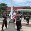 Bendera Merah Putih Kembali Berkibar di Alun-Alun Pati Usai Aparat Lakukan Penertiban