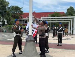 Bendera Merah Putih Kembali Berkibar di Alun-Alun Pati Usai Aparat Lakukan Penertiban