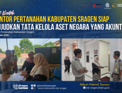 Kantor Pertanahan Kabupaten Sragen Siap Wujudkan Tata Kelola Aset Negara yang Akuntabel